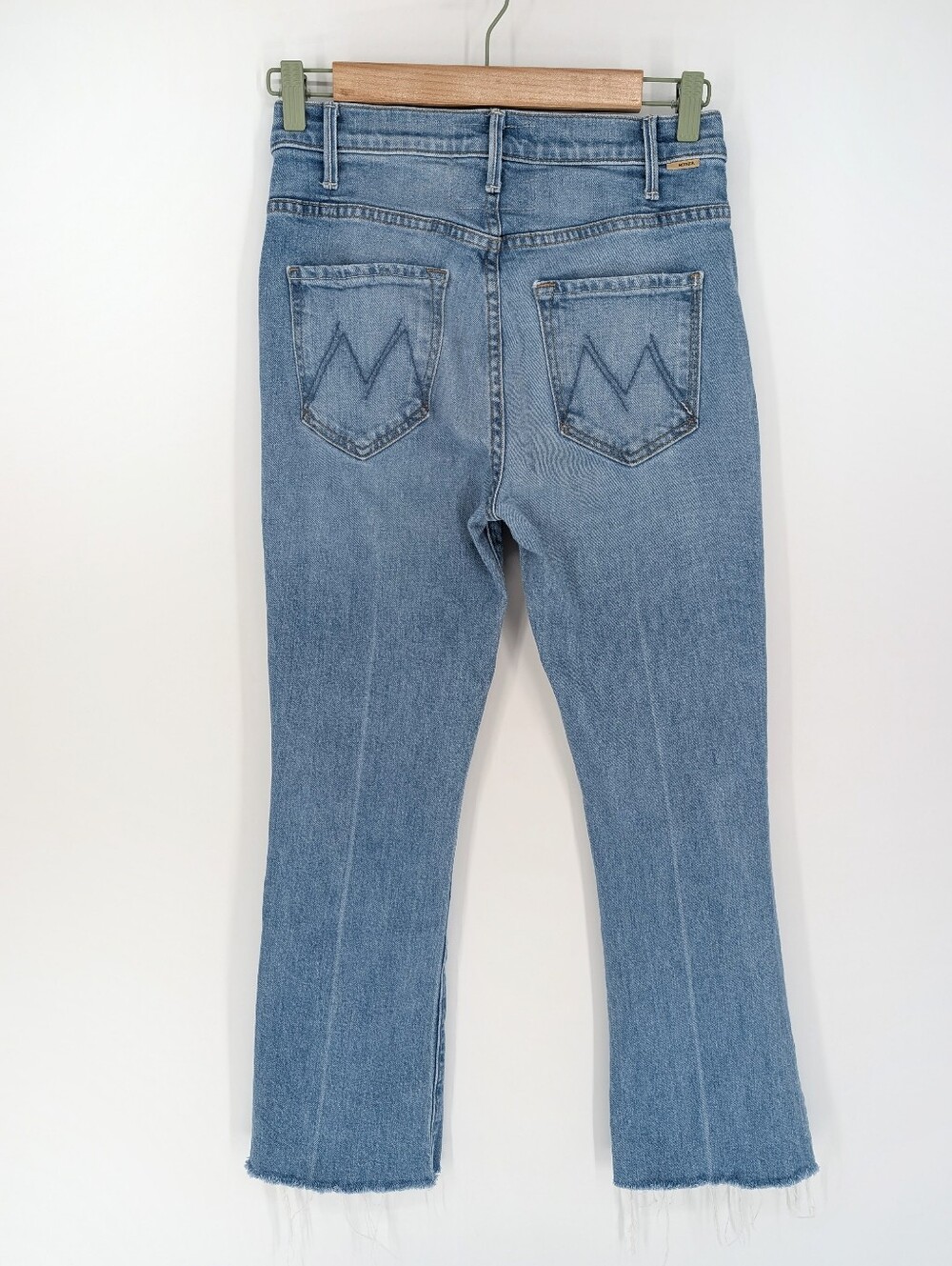 Mother Superior Hustler Ankle Fray Jeans No Offense Wash size 27 - Picture 6 of 10